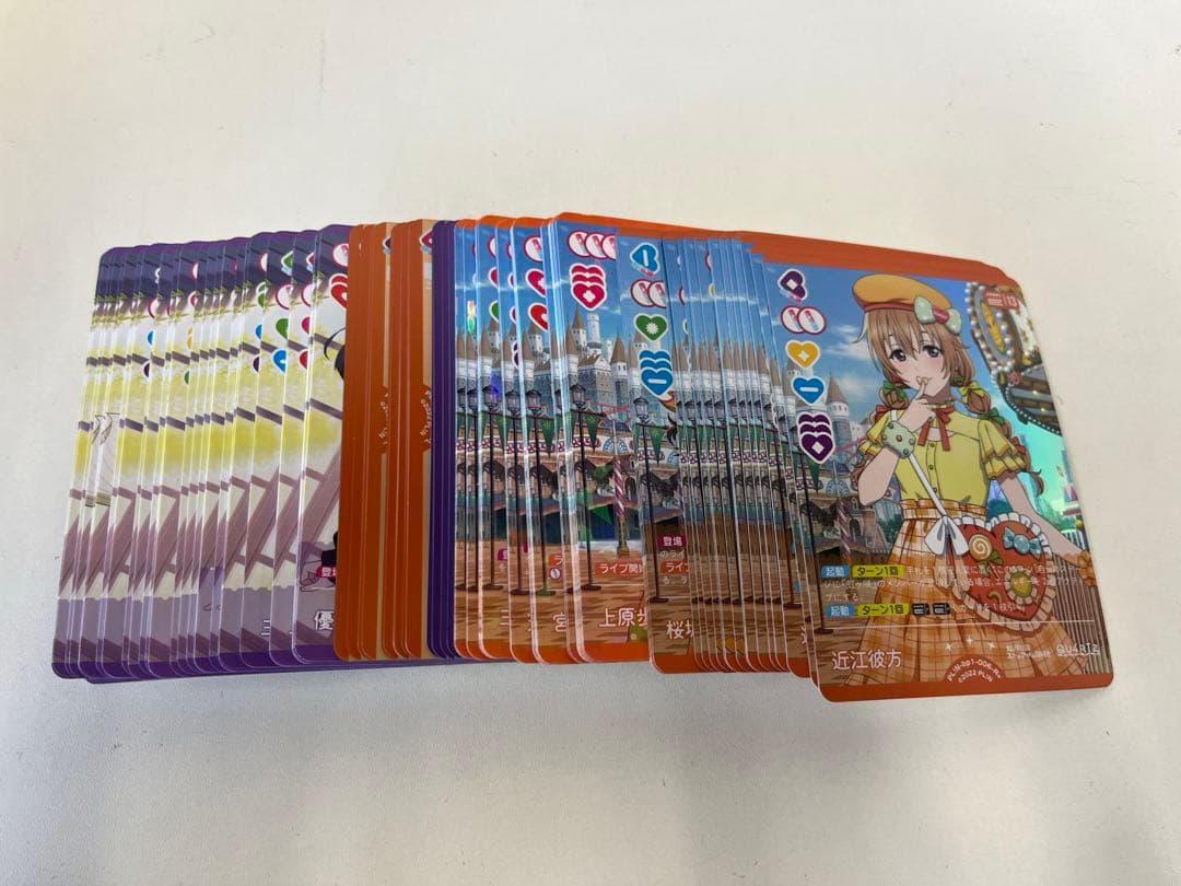 ラブライブ カードゲーム　ラブカ　虹ヶ咲学園　4コン セット