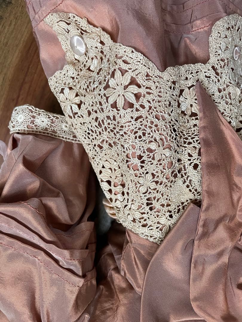 SALE˚✧₊⁎ ♡シルク ドールドレス & ボネ♡ビスクドールドレス⁎⁺˳✧༚