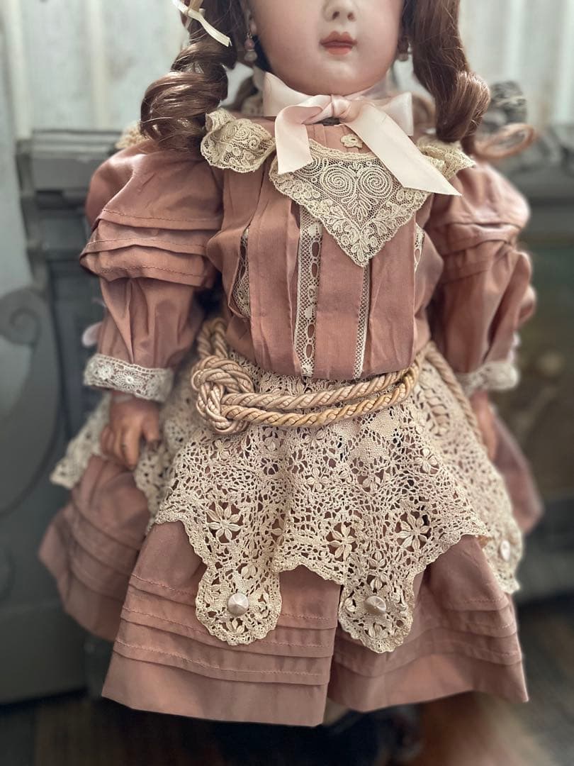 SALE˚✧₊⁎ ♡シルク ドールドレス & ボネ♡ビスクドールドレス⁎⁺˳✧༚