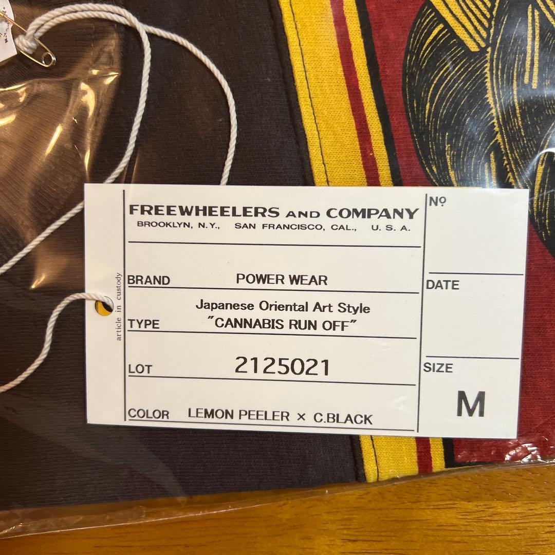 新品 フリーホイーラーズ CANNABIS RUN OFF 8分袖