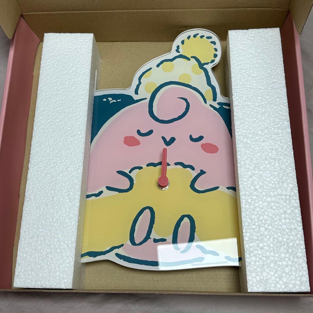 ポケモン ピィ 韓国公式 壁時計 pokemon in a dream