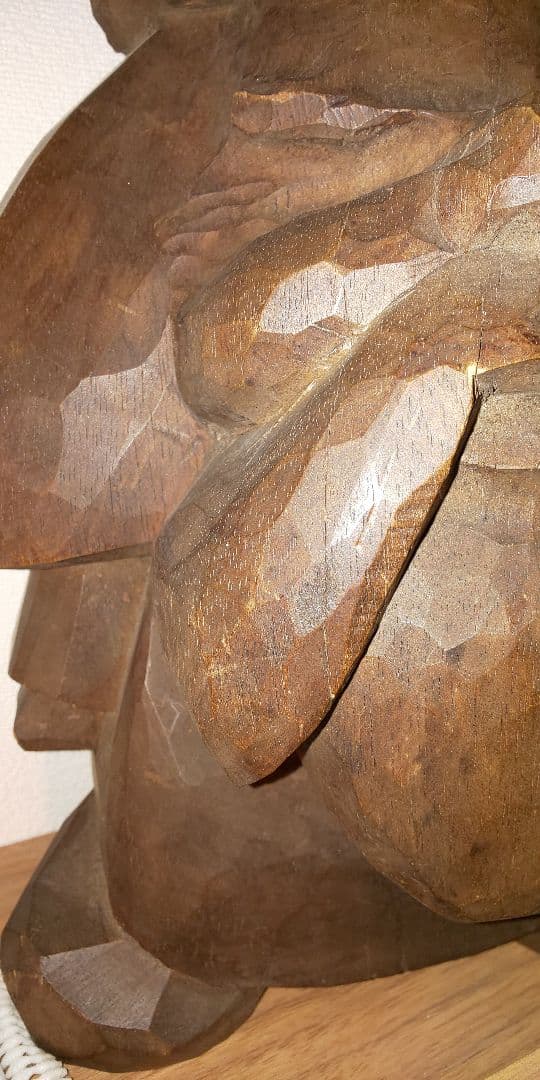 木彫り　床ヌブリ　コロポックル　違星北斗