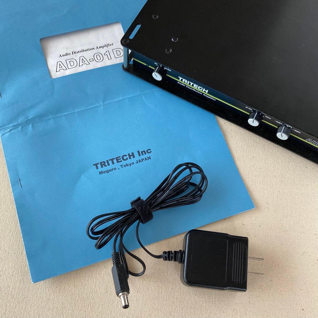 TRITECH ADA-01D オーディオ信号分配器(A/Dコンバーター付)