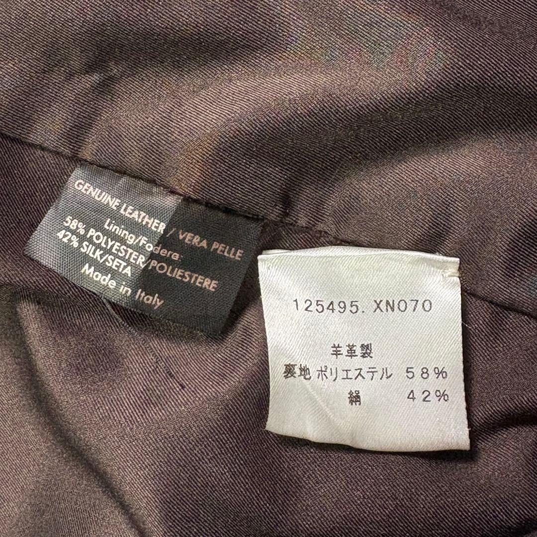 GUCCI レザースカート　羊革　ラムレザー　イタリア製　トムフォード期