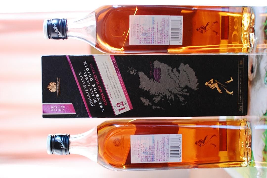 ジョニーウォーカー 12年 ブラックラベル スペイサイド オリジン　2本