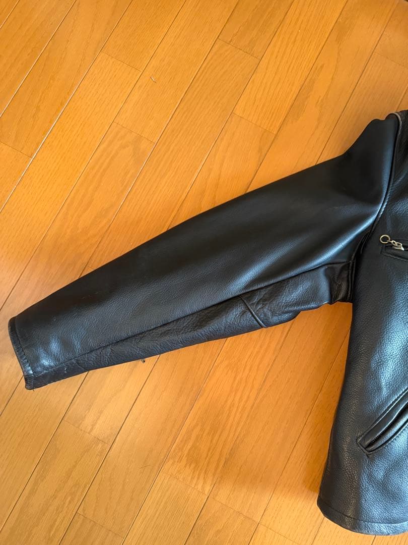 Schott シングルライダース ブラック 40