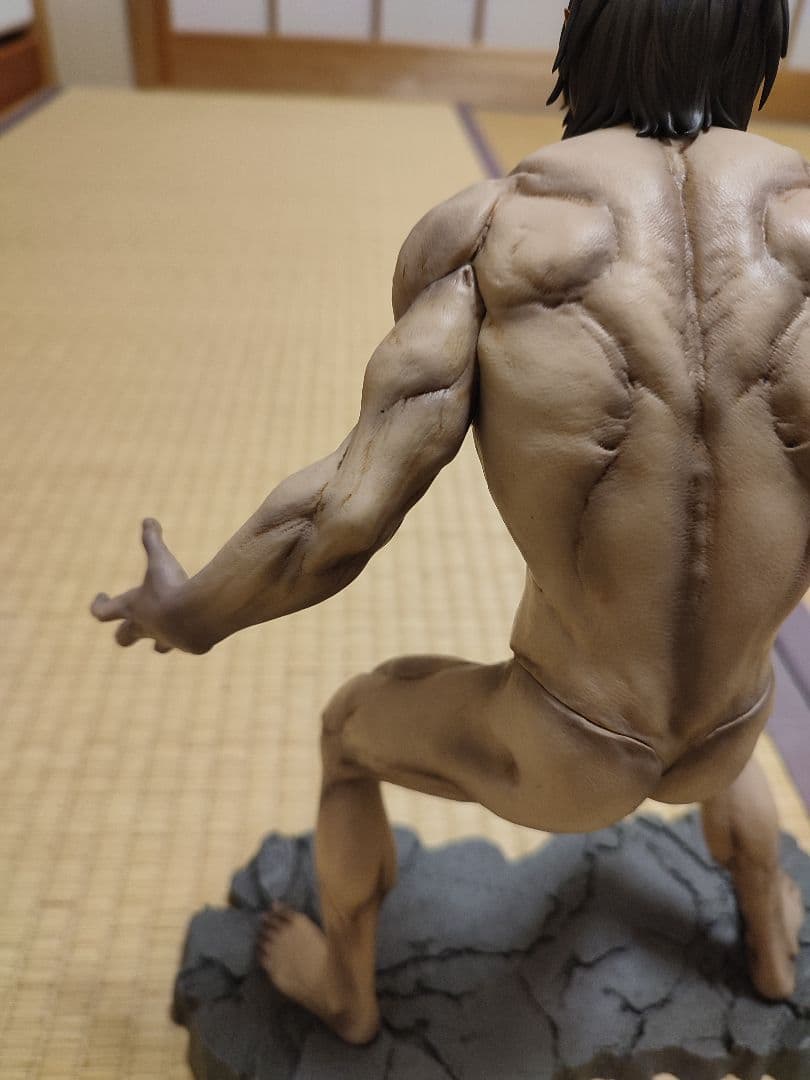 進撃の巨人　エレン　巨大樹の森　決戦Ver　ラストワン　開封品　箱付き