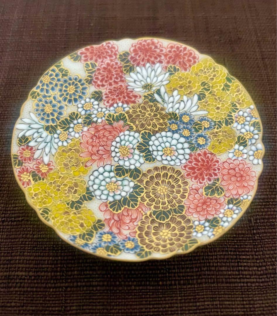 空女　さん作　京薩摩　豆皿