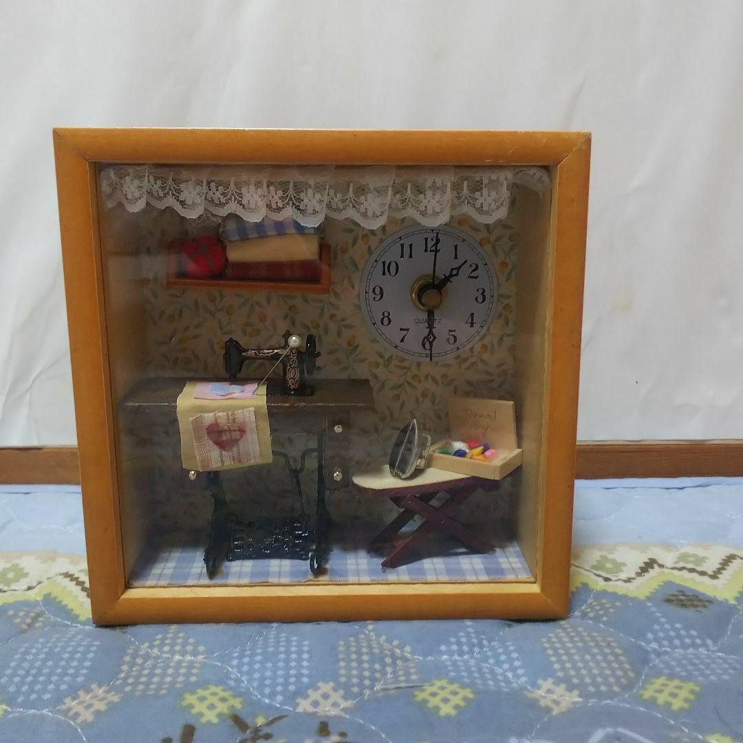 ミニチュアハウス時計