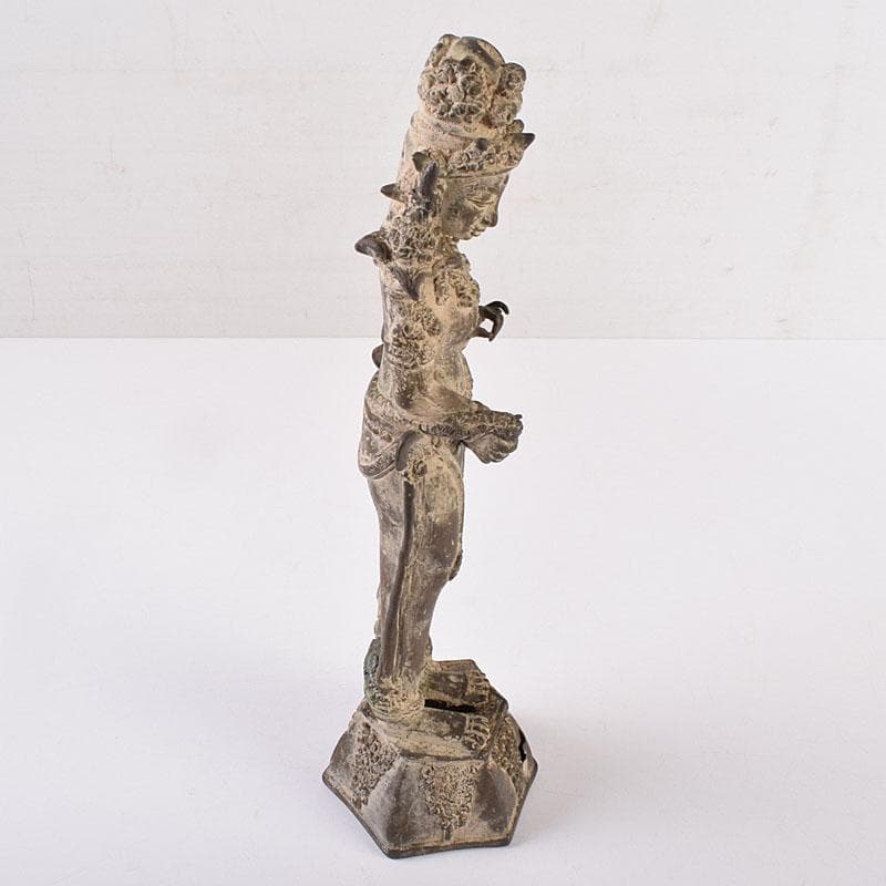 中国　古銅　チベット仏　クメール仏　西蔵仏像　ガンダーラ　C　R8970