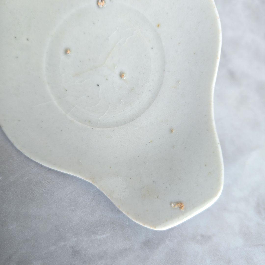 古伊万里　白磁　茶托　江戸時代　藍九谷　古九谷　アンティーク　骨董　柿右衛門白磁