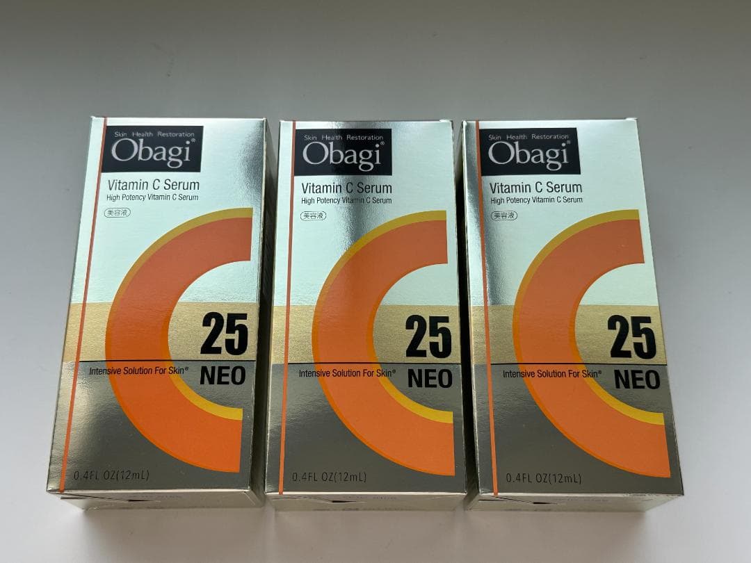 【新品未開封】Obagi オバジ C25 セラム ネオ 12ml 美容液 3本！