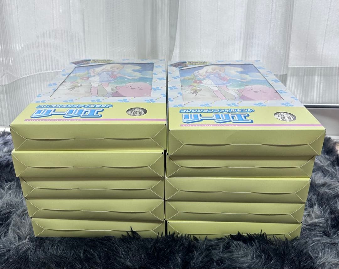 【新品未開封】【箱のまま発送】リーリエ　コレクションファイル　10セット