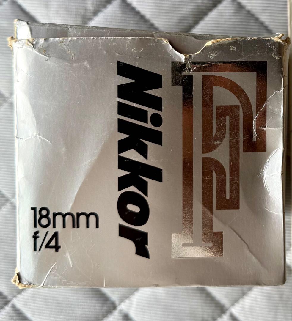 完品フルセット ニッコール Nikkor 18mm f4 超広角レンズ Ai改