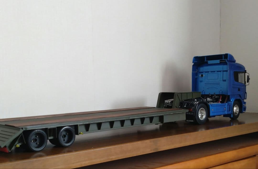 ラジコン低床トレーラー自作品