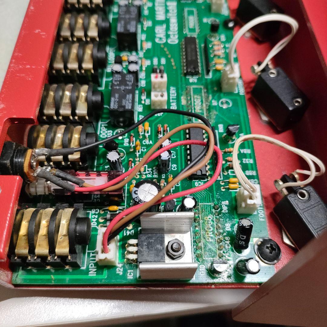 スイッチャー Carl Martin / Octa-Switch2 ジャンク品