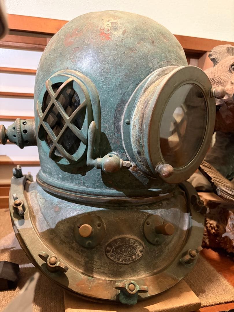 東亜　潜水ヘルメット　アンティーク