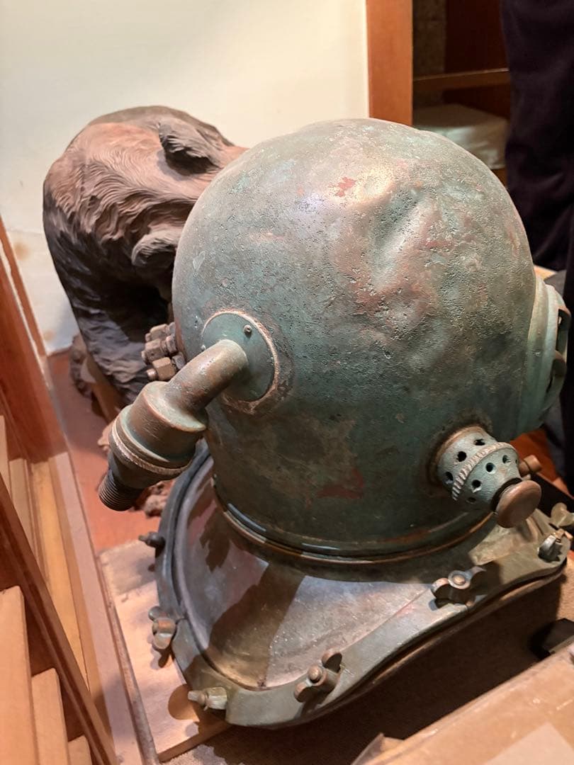 東亜　潜水ヘルメット　アンティーク