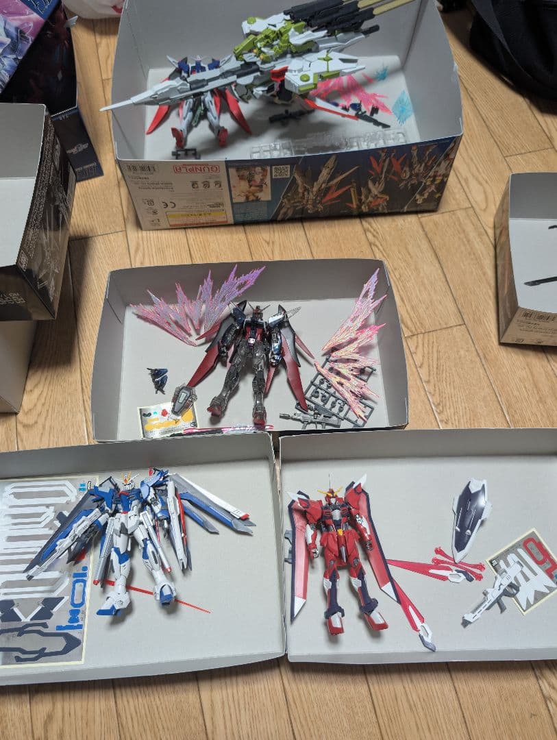 現状販売 ガンプラ ガンダムSEEDFREEDOM セット