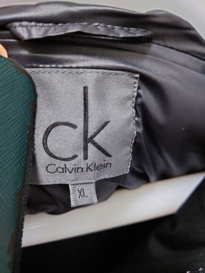   フード付きダウンベスト XL ブラック