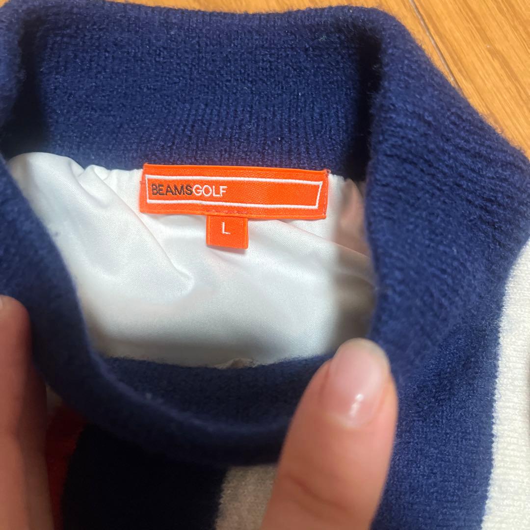 BEAMS GOLF タートルネックセーター L