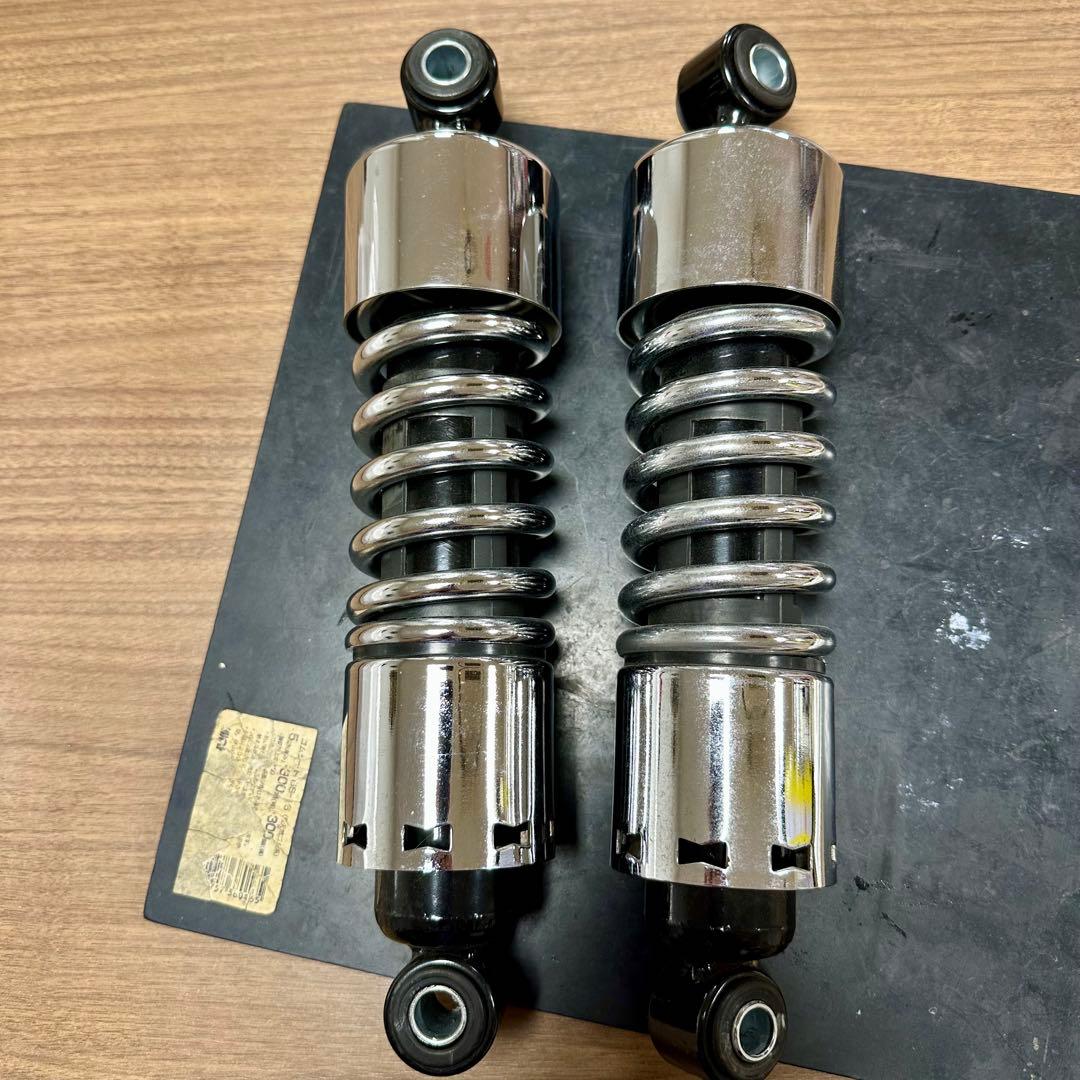 11in ショートショック ダイナ用 クロム サスペンション 2個セット