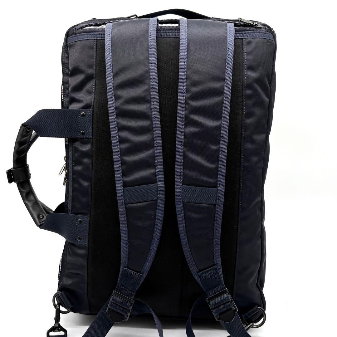 【極美品】ポーター リフト 3way ビジネスバッグ リュック A4可 ネイビー
