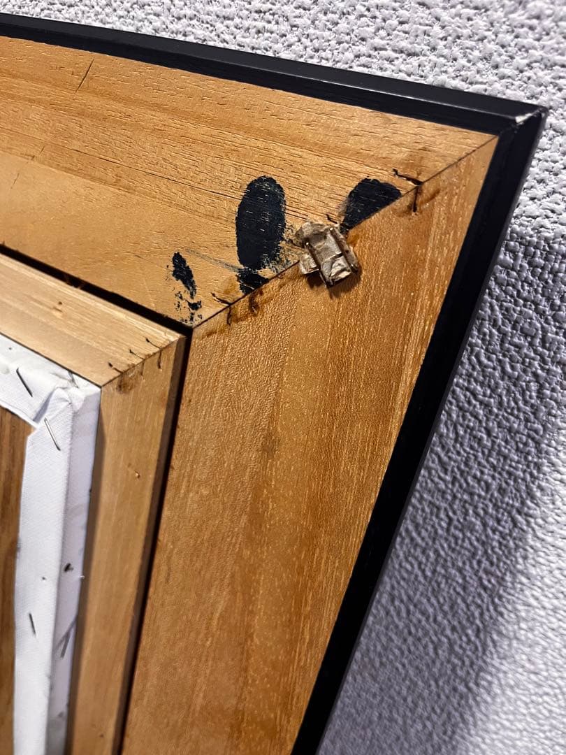 油絵　貴族人物　作者不詳