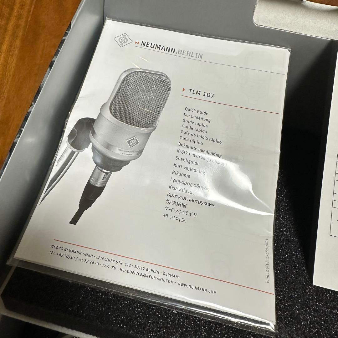 【新品未使用】Neumann ノイマン TLM107 Studioset 正規品