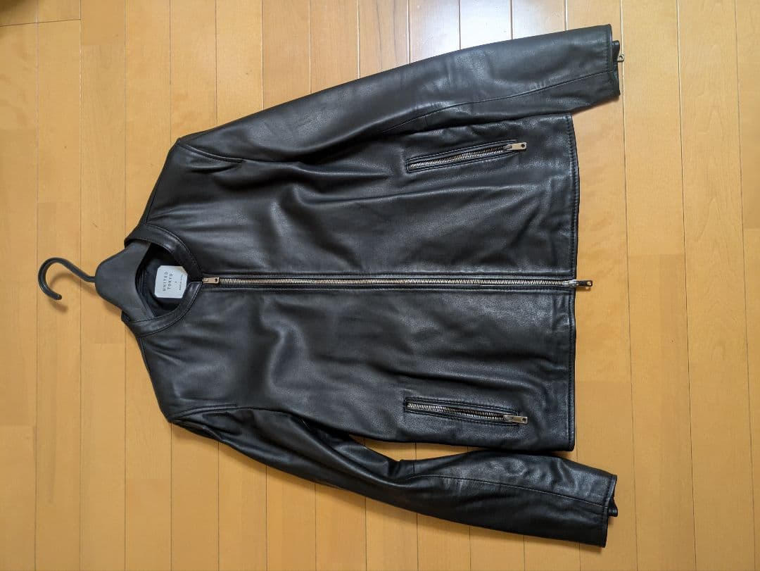 UNITED TOKYO シングルライダースジャケット サイズ3 ブラック