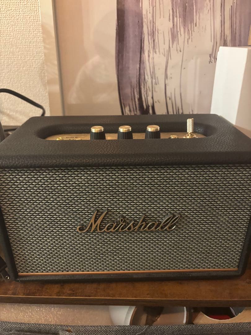 マーシャルMarshall Acton lll Blackスピーカー