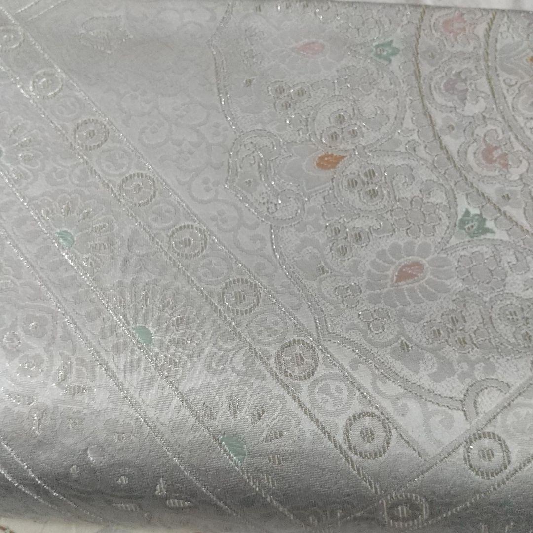 プラチナ箔 シルバー 袋帯