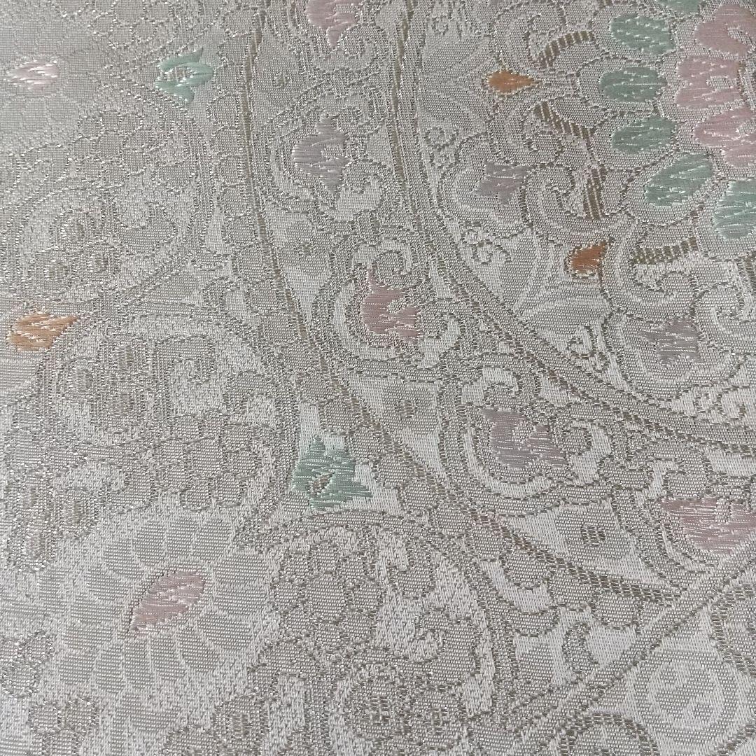 プラチナ箔 シルバー 袋帯