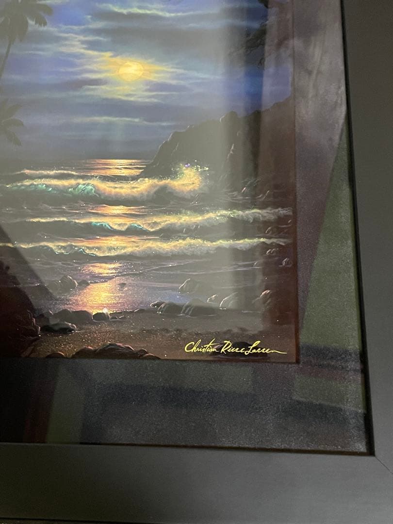 [真作] クリスチャン・リース・ラッセン 「愛藏版　　作品保証書付き