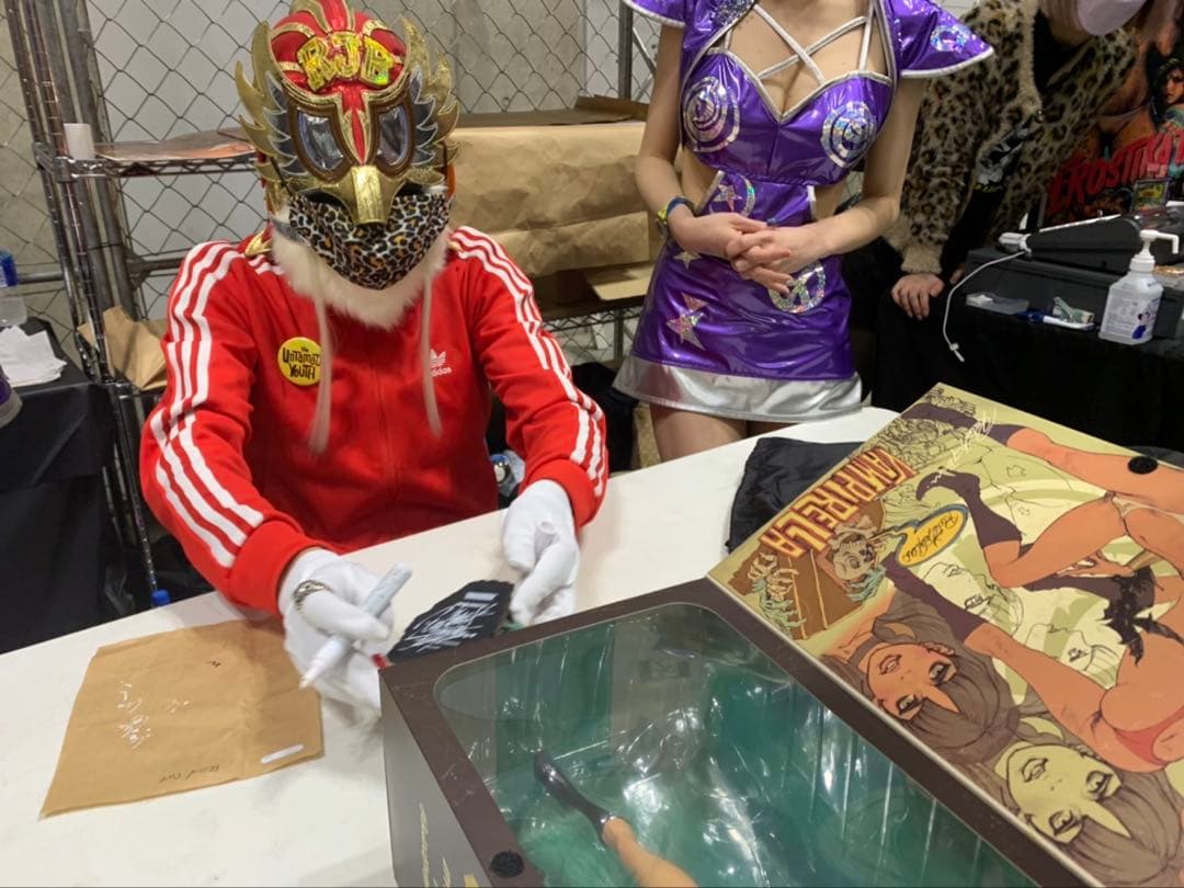 サイン入り⭐︎ロッキンジェリービーン ヴァンピレラフィギュア　レア品