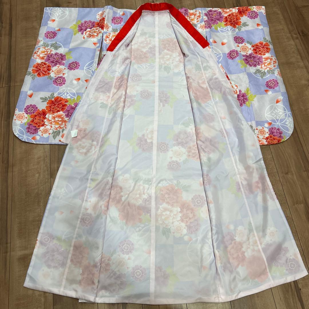 子供用花柄着物 七五三用　15点セット