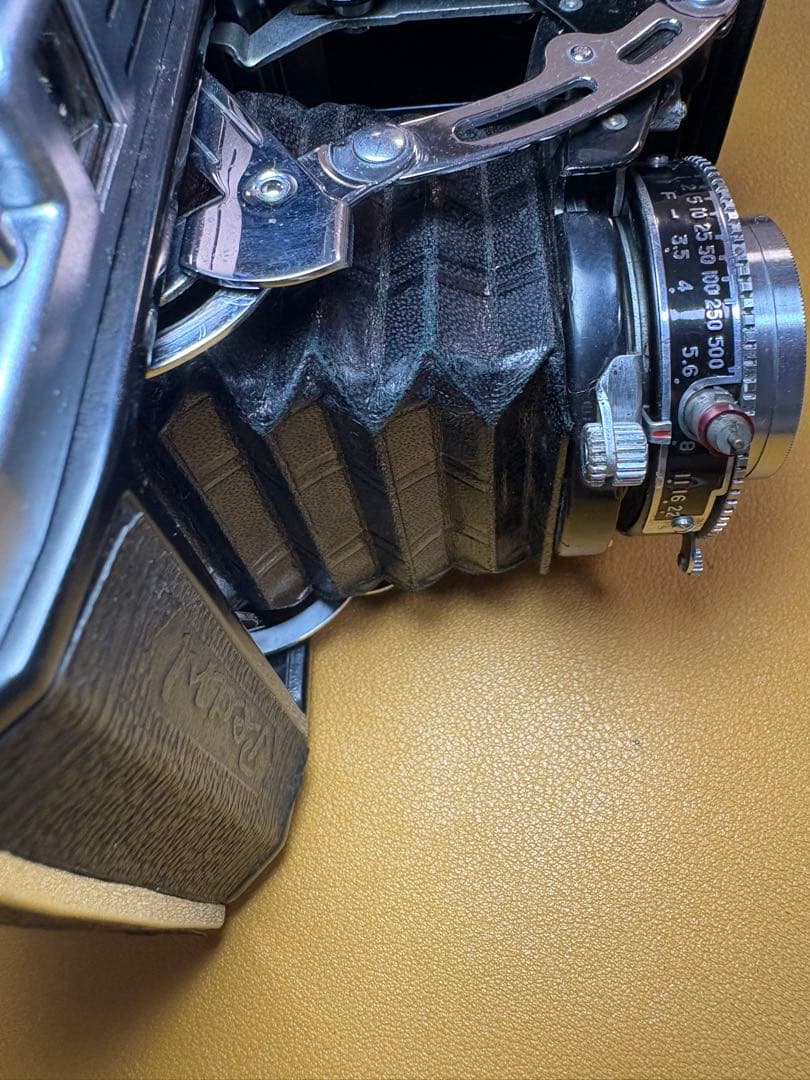 Pearl II 蛇腹　中判カメラ　美品　動作確認