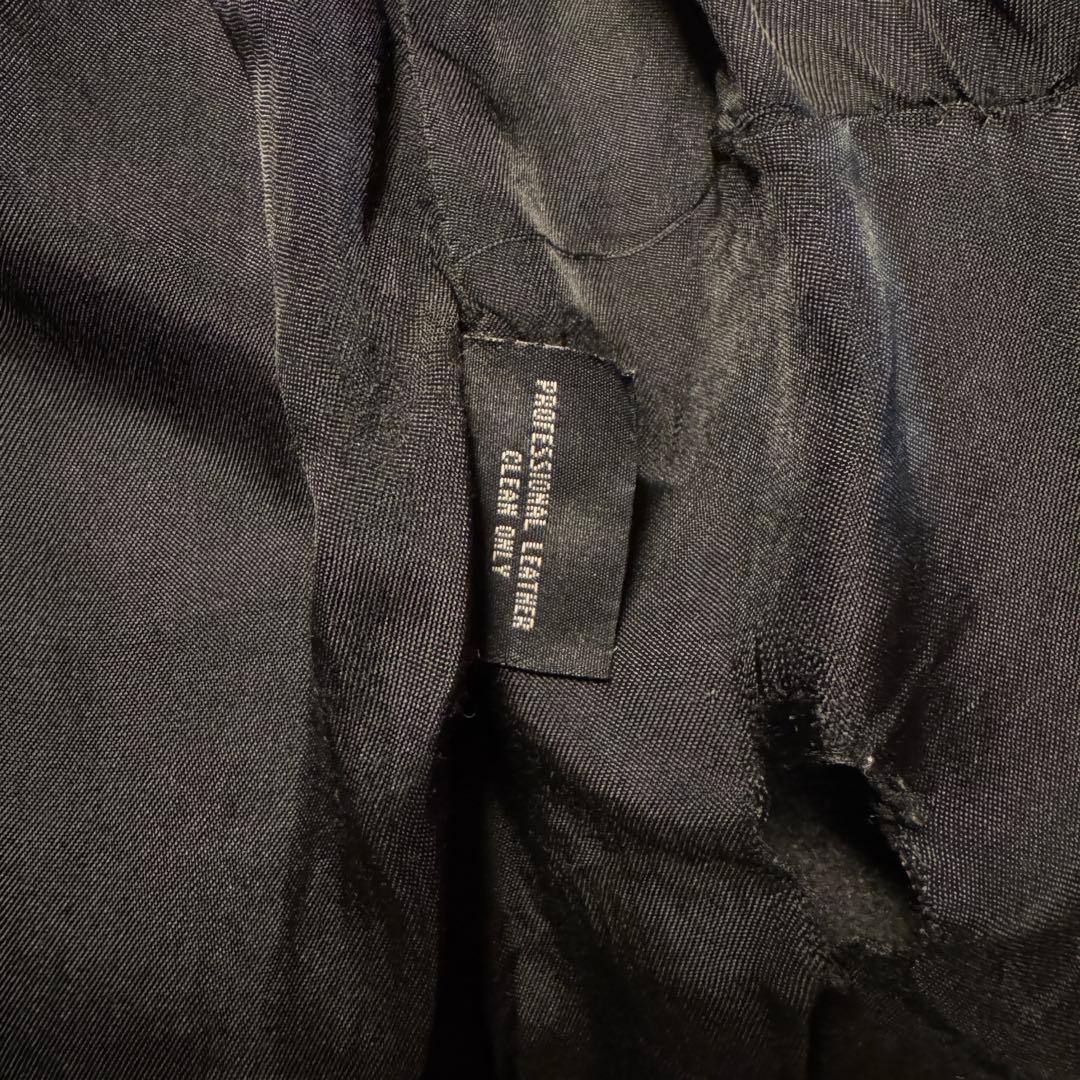 POLOJEANS Ralph Lauren シングルライダース 片ポケ 黒