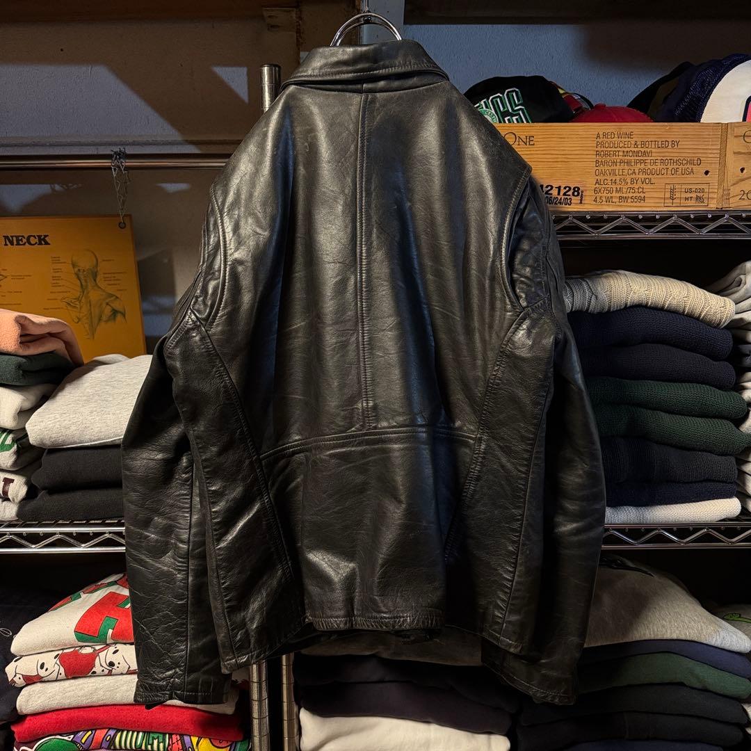 POLOJEANS Ralph Lauren シングルライダース 片ポケ 黒