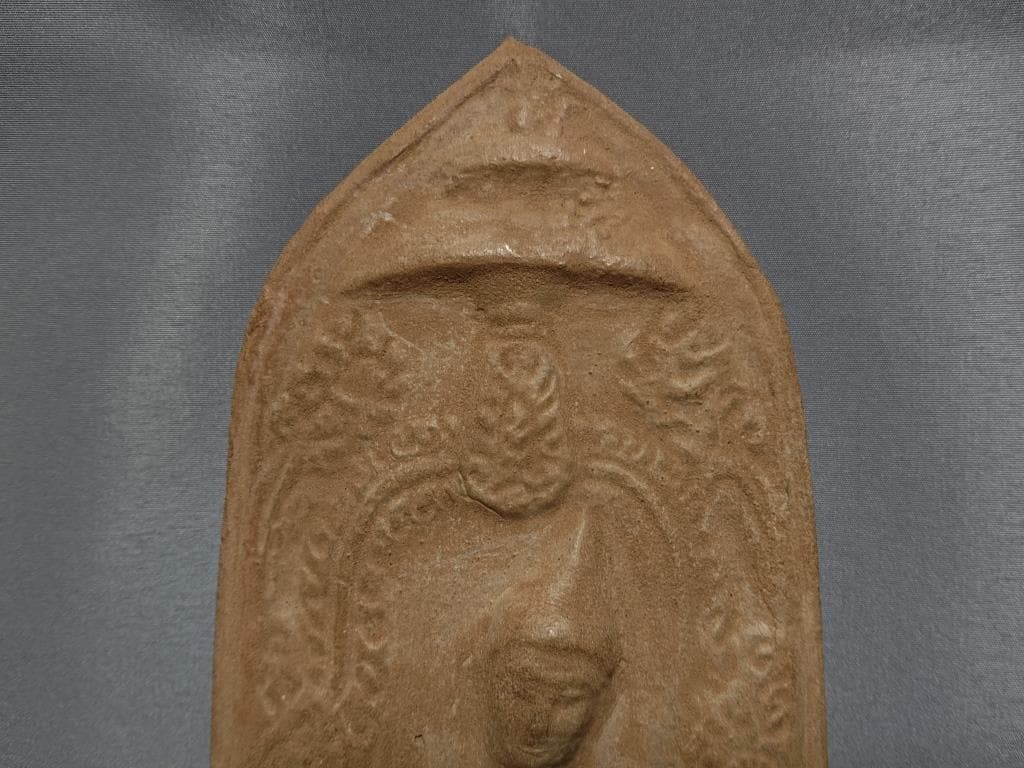 コレクター収集品　タイ クメール様式 大型 　磚仏 （D）