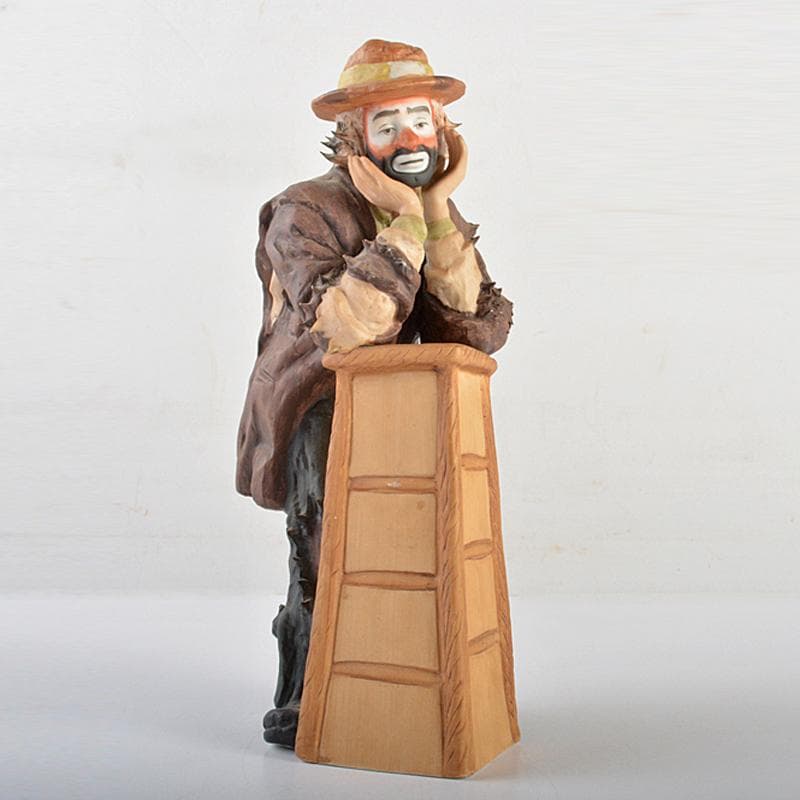 台湾製　Flambro　Taiwan　フィギュリン　ピエロ　道化師　CR7066