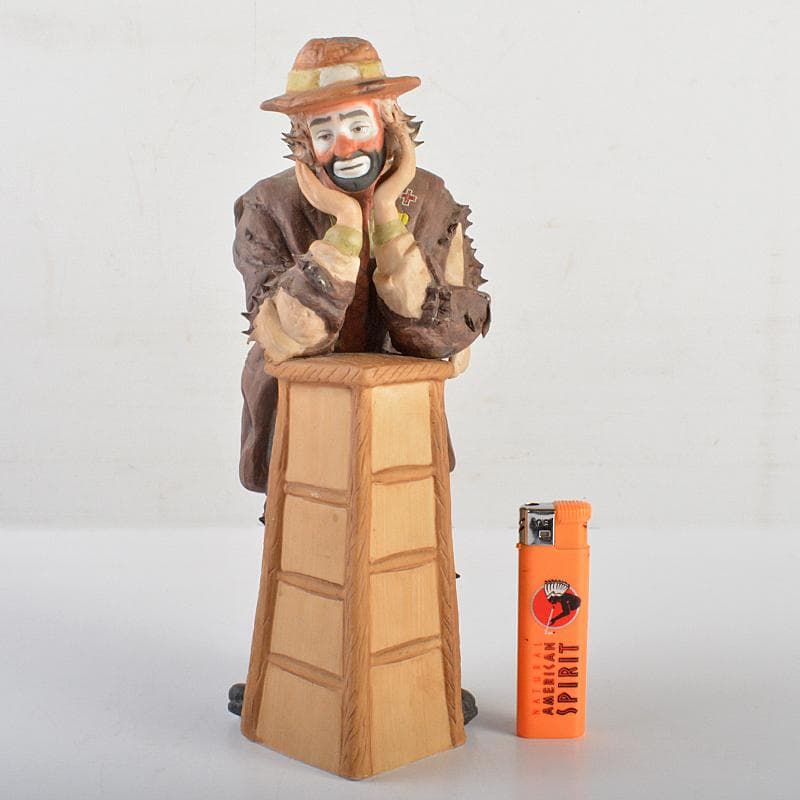 台湾製　Flambro　Taiwan　フィギュリン　ピエロ　道化師　CR7066