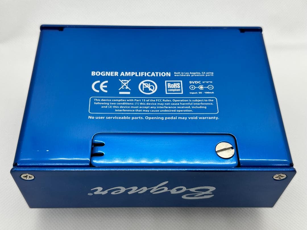 Bogner Ecstasy Blue ギターエフェクター 箱あり