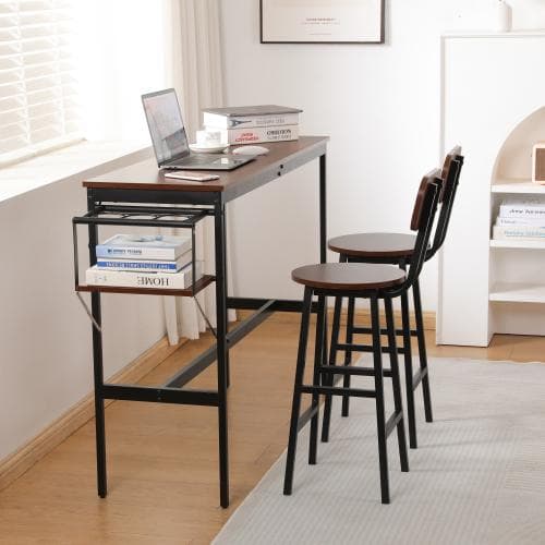 新発売 カウンターテーブル スツール 3点セット ハイテーブル 木製 カウンター