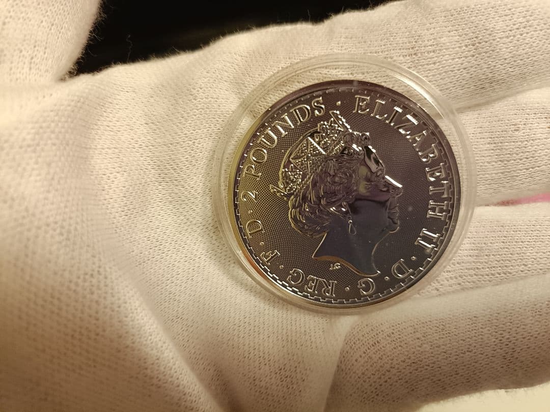 ブリタニア銀貨2枚セット★1オンス★2023年★エリザベス女王★シルバー