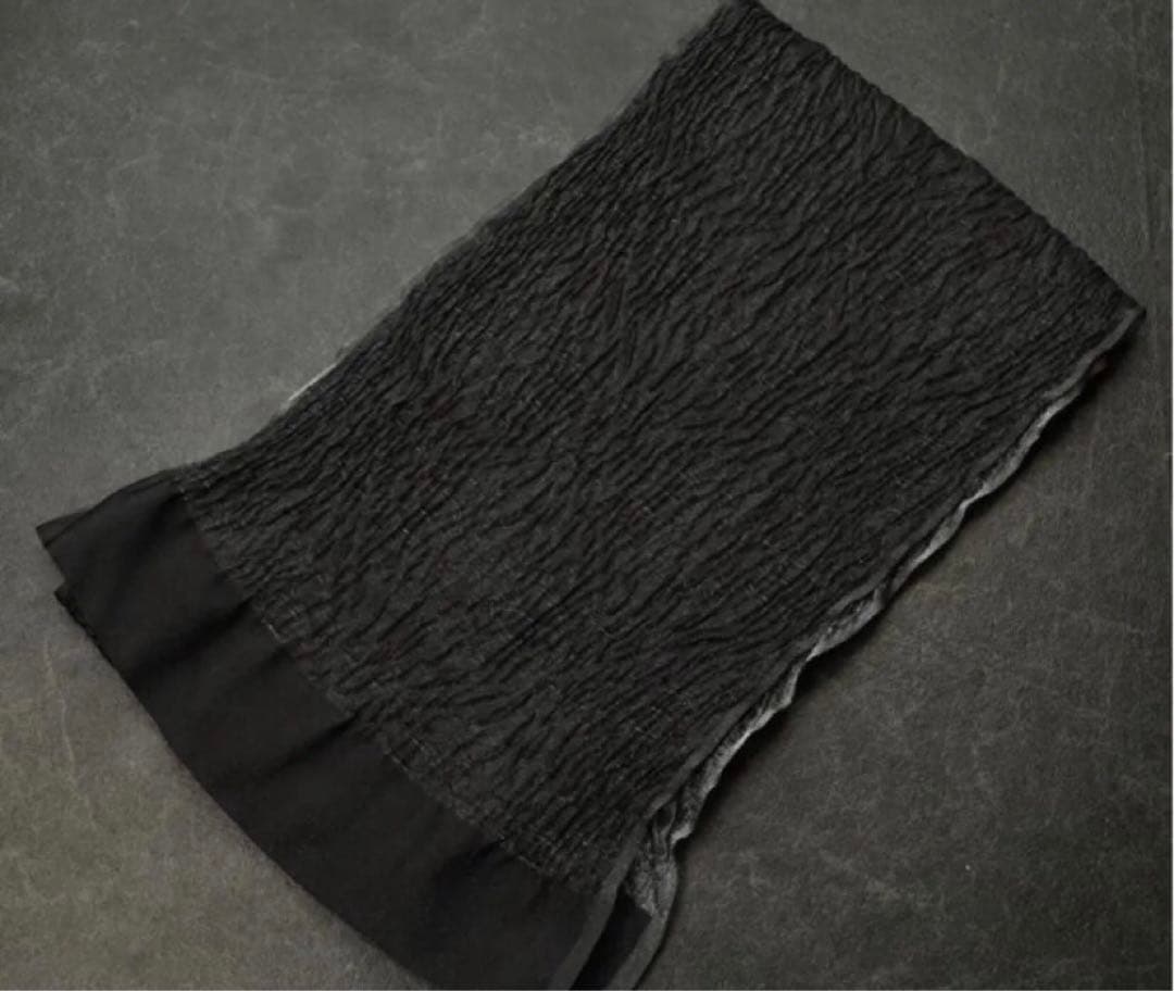 振袖フルセット　地紋　成人式　色無地振袖　赤　　黒　正絹　振袖6点セット