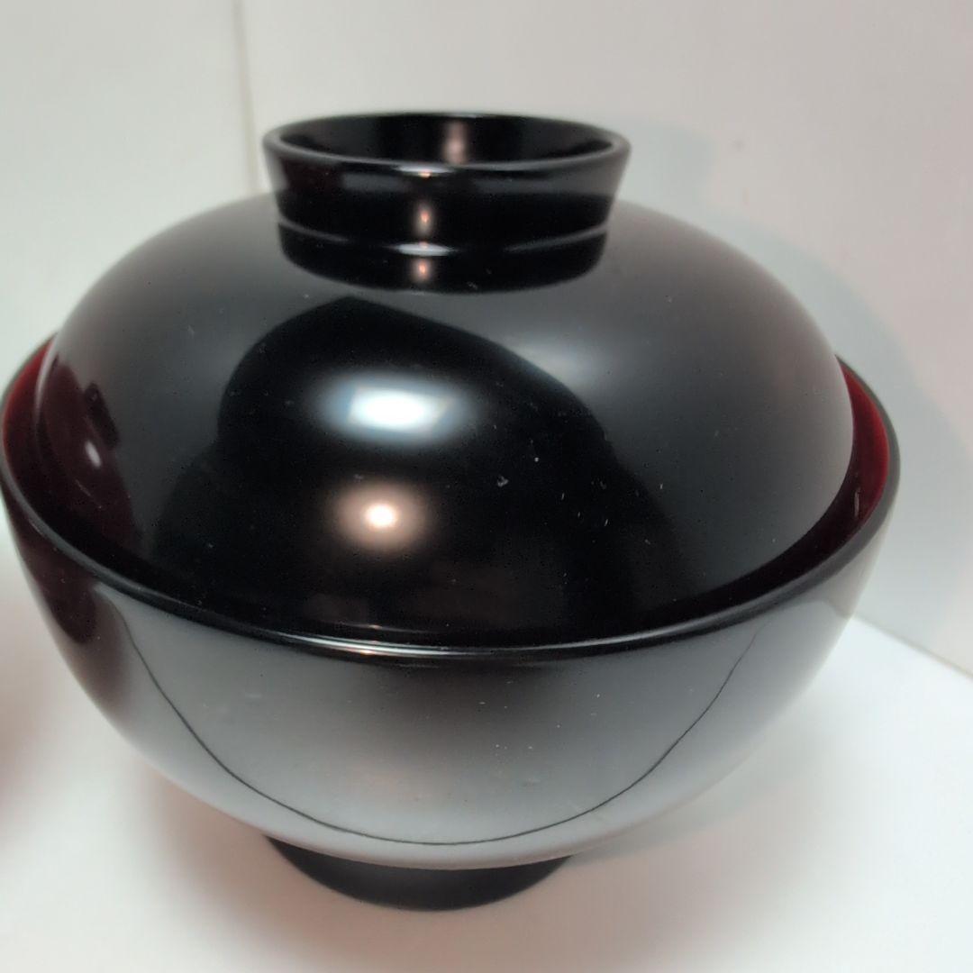 越前漆器　夫婦雑煮椀