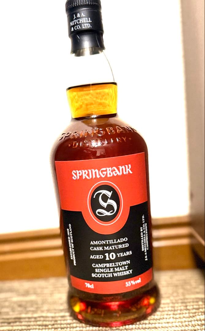 ⭐*️様 スプリングバンク2本！10年 アモンティリャードカスクと12年カスクス