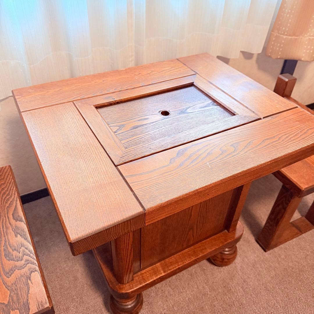 囲炉裏　テーブル　アンティーク