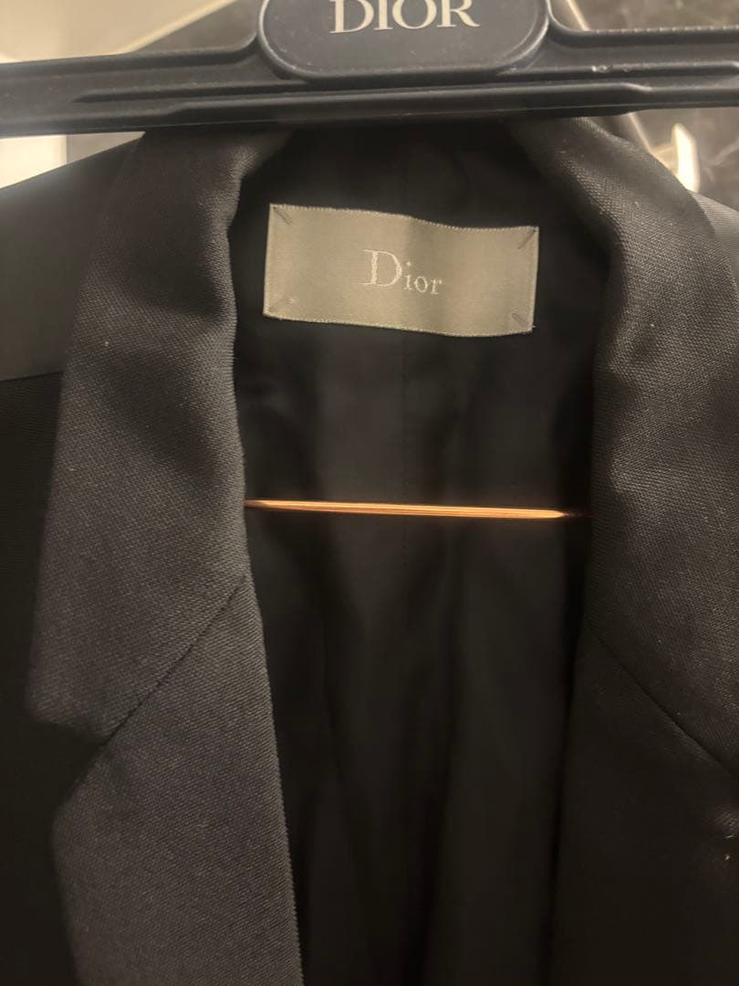 DIOR HOMME デザインダブルプリーツジレ★ベスト50